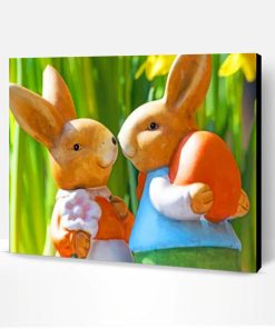 Easter Bunny Paint By Number