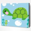 Easy Little Turtle Paint By Number