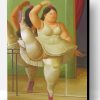 Fat Ballerina Dancer Paint By Number