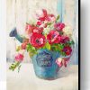 Flowers Vase Paint By Number