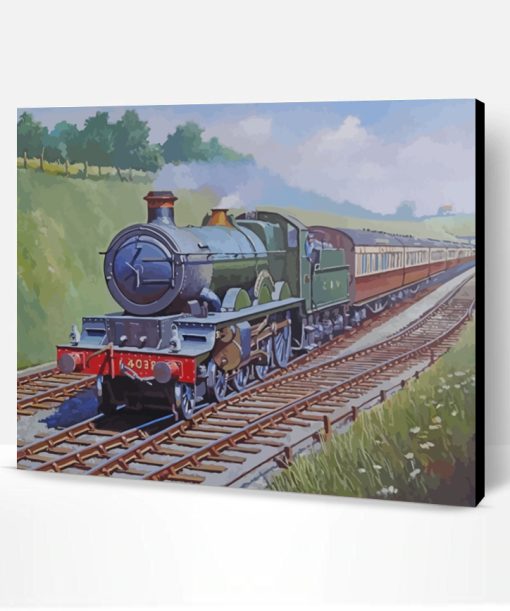 Flying Scotsman Paint By Number