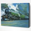 Flying Scotsman Steam Train Paint By Number