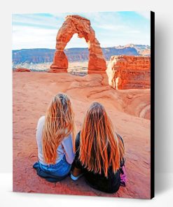 Friends In Arches National Park Paint By Number