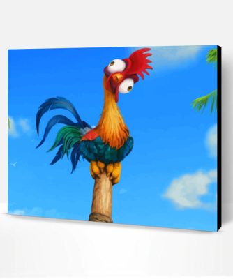 Funny Hei Hei Paint By Number