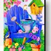 Garden Water Pail Paint By Number