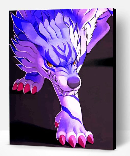 Weregarurumon Paint By Number