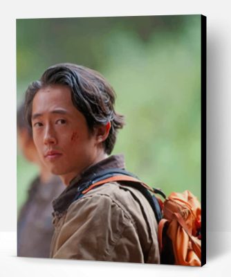 Glenn Rhee The Walking Dead Paint By Number