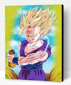 Gohan Dragon Ball Paint By Number