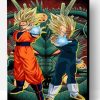 Gohan And Vegeta Dragon Ball Paint By Number
