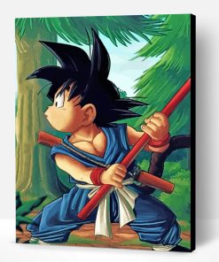 Goku Dragon Ball Z Paint By Number