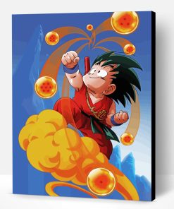 Goku Dragon Ball Paint By Number