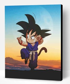 Goku Kid Paint By Number