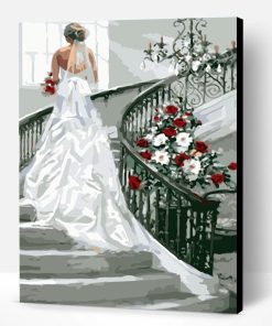 Bride In Wedding Paint By Number