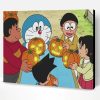 Halloween Doraemon Paint By Number