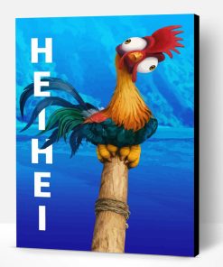 Hei Hei Moana Animation Paint By Number