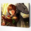 Hiccup And Dragon Animation Paint By Number