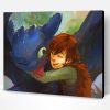 Hiccup How To Train Your Dragon Paint By Number