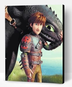 How To Train Your Dragon Paint By Number