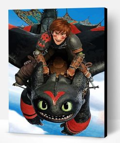 How To Train Your Dragon Animation Paint By Number