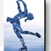Ice Skater Girl Art Paint By Number