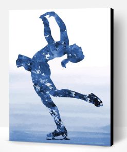 Ice Skater Girl Art Paint By Number