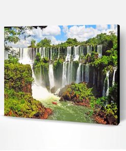Iguazu Falls Argentina Paint By Number