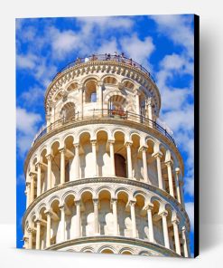 Italy Pisa Tower Paint By Number