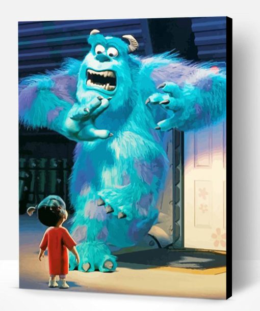 James P Sullivan Monster Inc Paint By Number