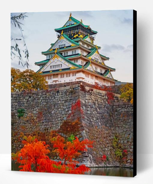 Osaka Castle Park Paint By Number