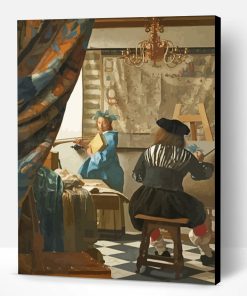 Johannes Vermeer Art Paint By Number