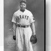 Josh Gibson Baseball Player Paint By Number
