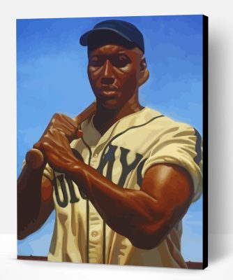 Josh Gibson Player Paint By Number