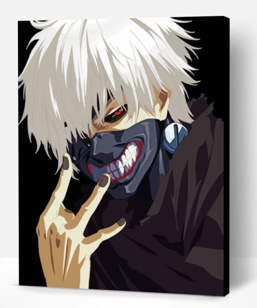 Ken Kaneki Anime Paint By Number