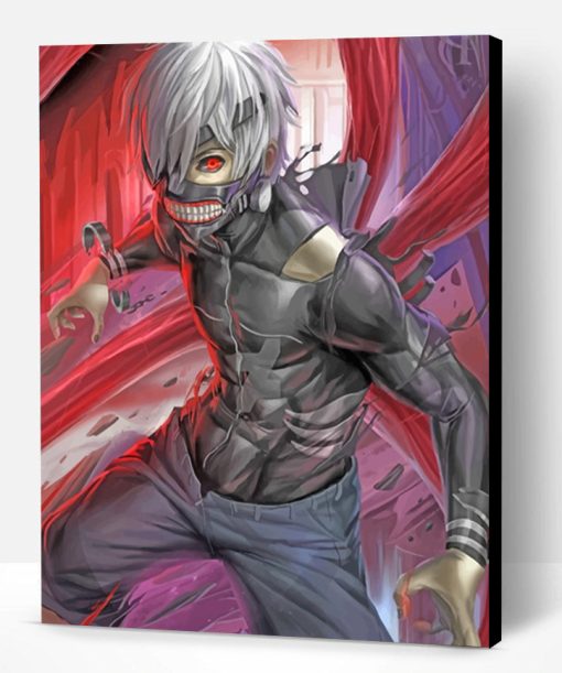 Ken Kaneki Paint By Number