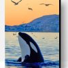 Killer Whale In The Ocean Paint By Number