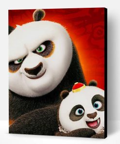 Kung Fu Panda Disney Paint By Number