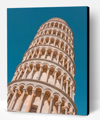 Leaning Tower Of Pisa Italy Paint By Number