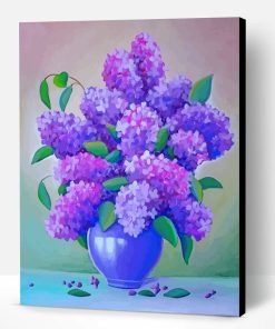 Lilac Vase Still Life Paint By Number