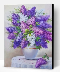 Lilac Vase Paint By Number
