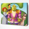 Shrek And Fiona’s Family Paint By Number