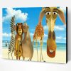 Madagascar Animation In Beach Paint By Number