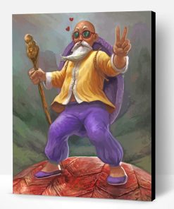 Master Roshi Art Paint By Number
