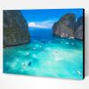 Maya Bay Thailand Paint By Number