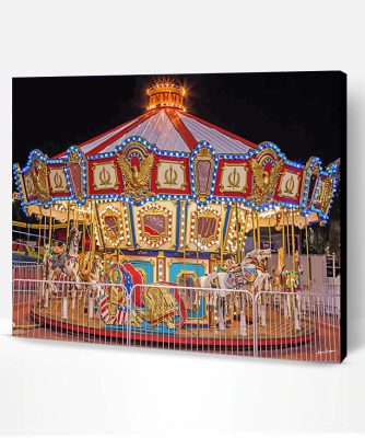 Merry Go Round Paint By Number