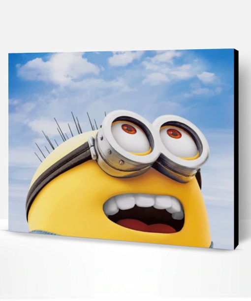 Minions Cartoon Bob the Minion Paint By Number