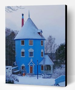 Snowy Moomin World Finland Paint By Number
