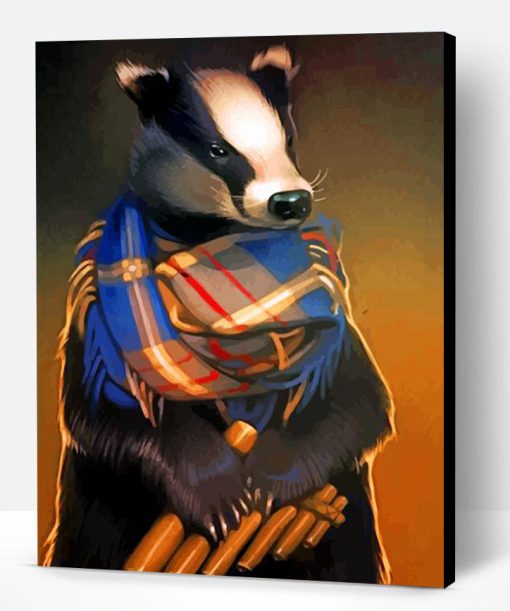 Mr Badger Paint By Number