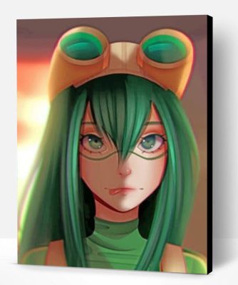 My Hero Academia Tsuyu Asui Paint By Number