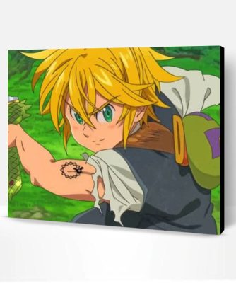 Nanatsu No Taizai Meliodas Paint By Number