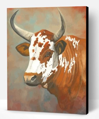 Nguni Cow Paint By Number